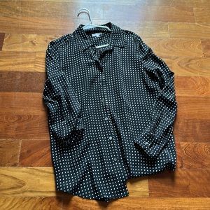 Equipment silk blouse